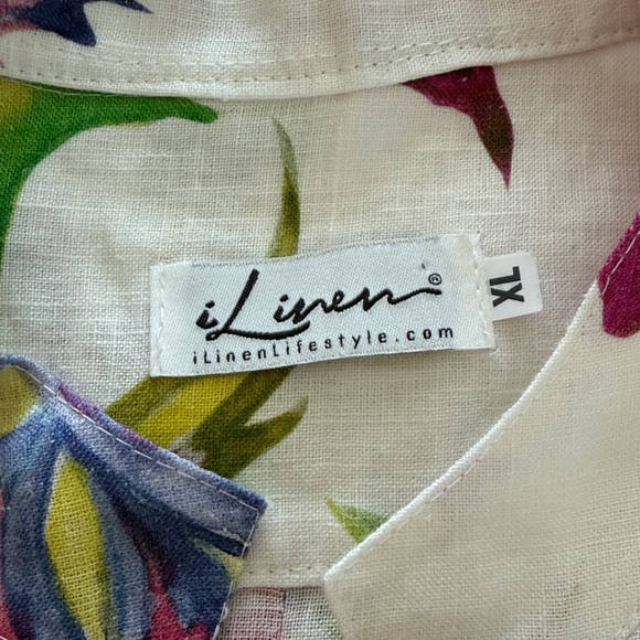 Floral Button-Up Shirt - Picture 5 of 6